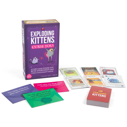 Exploding Kittens Curse You Card Game