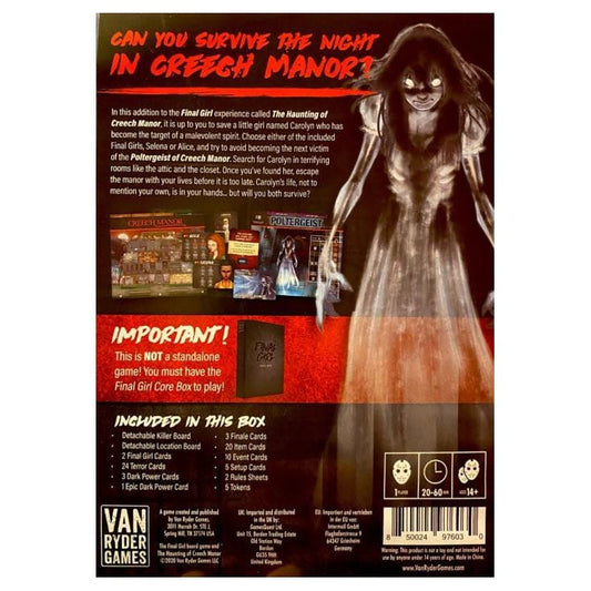 Haunting of Creech Manor Final Girl Board Game Expansion