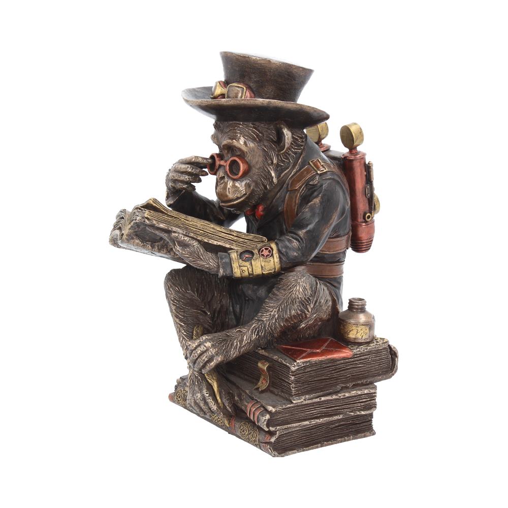 Steampunk Chimpanzee Scholar Figurine 19.5cm 2