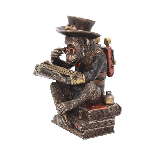 Steampunk Chimpanzee Scholar Figurine 19.5cm 2