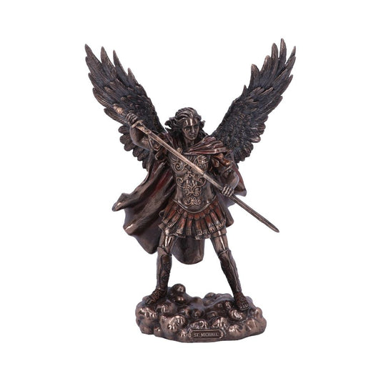 Bronze Saint Michael the Defender Archangel Figurine 29cm 1
