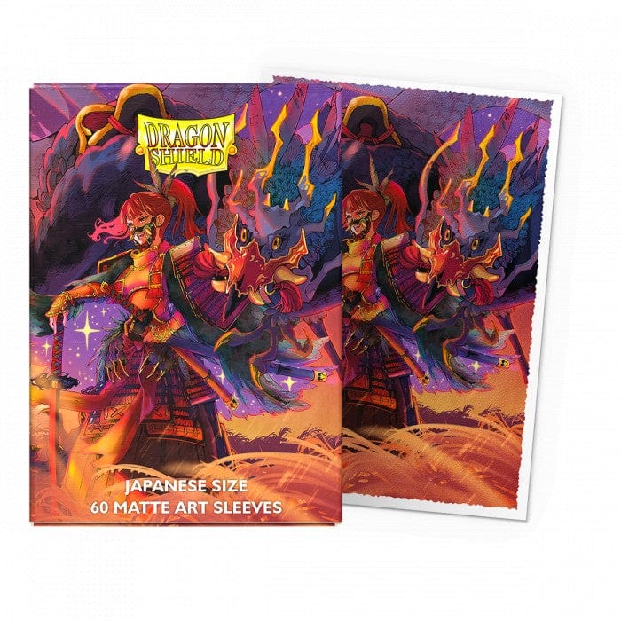 Dragon Shield The Fallen Matte Art Sleeves - Japanese Size (60)