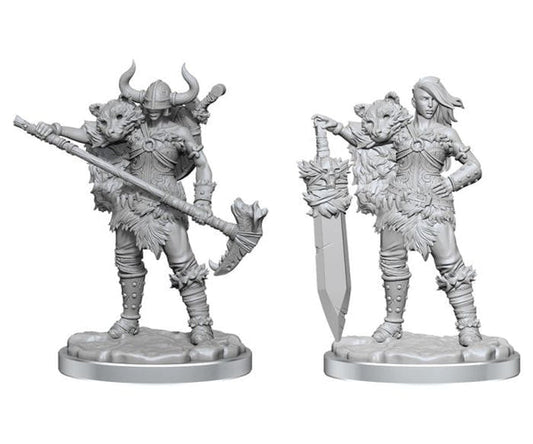 D&D Frameworks: Human Barbarian Female