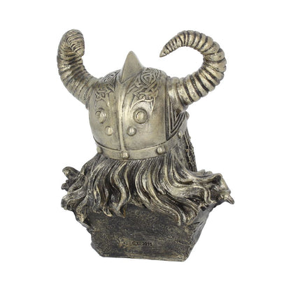 Bronze Odin Norse Viking God Bust 21.5cm 4