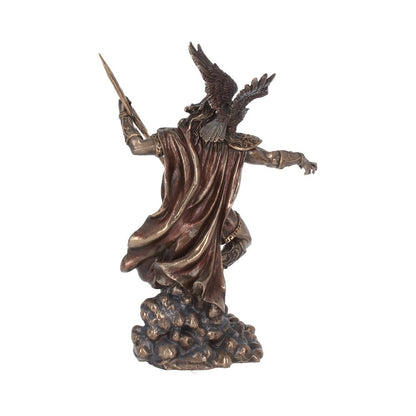 Bronzed Zeus King Of The Greek Gods 30cm 4