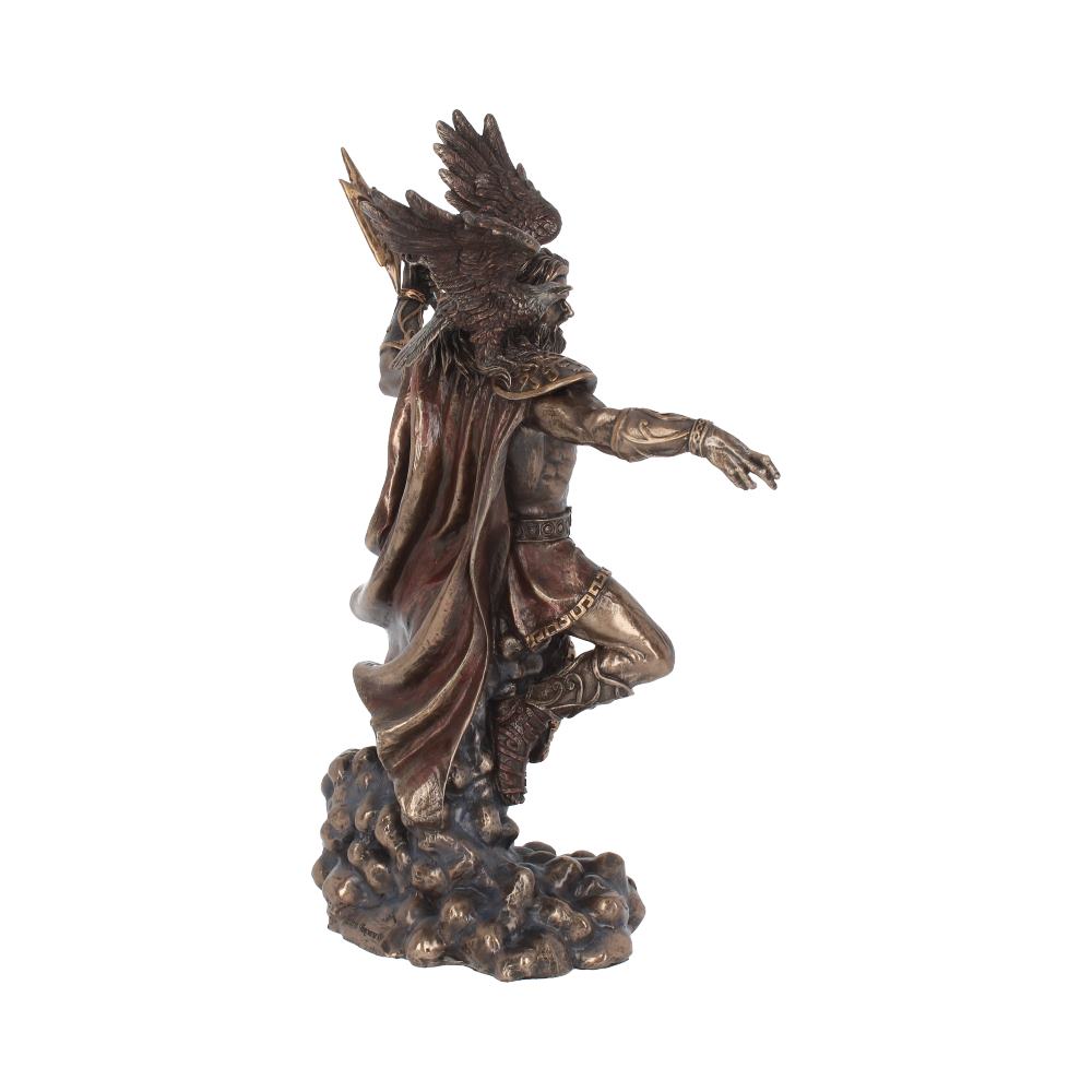 Bronzed Zeus King Of The Greek Gods 30cm 5