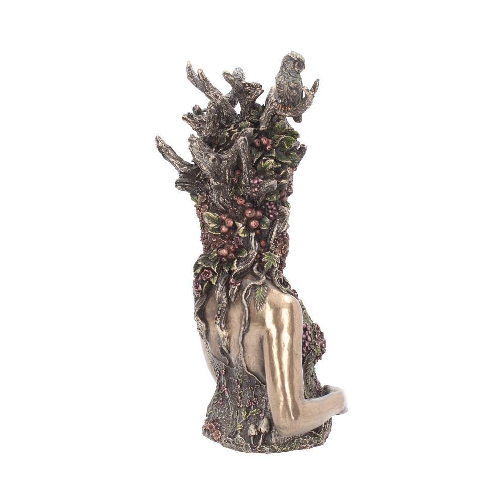 Bronzed Mother Earth Gaia Bust 26cm 5