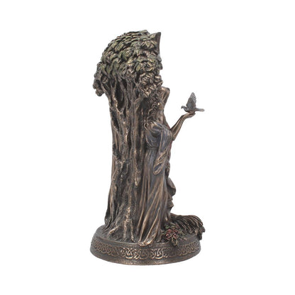 Bronzed Maiden Mother Crone Triple Moon Figurine 27cm 5