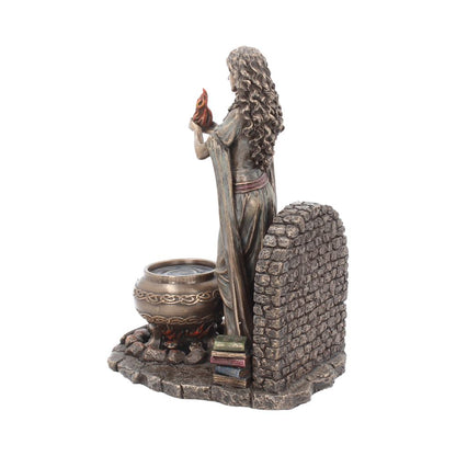 Brigid Irish Goddess Bronze Figurine 24.5cm 3