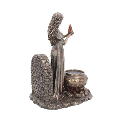 Brigid Irish Goddess Bronze Figurine 24.5cm 5