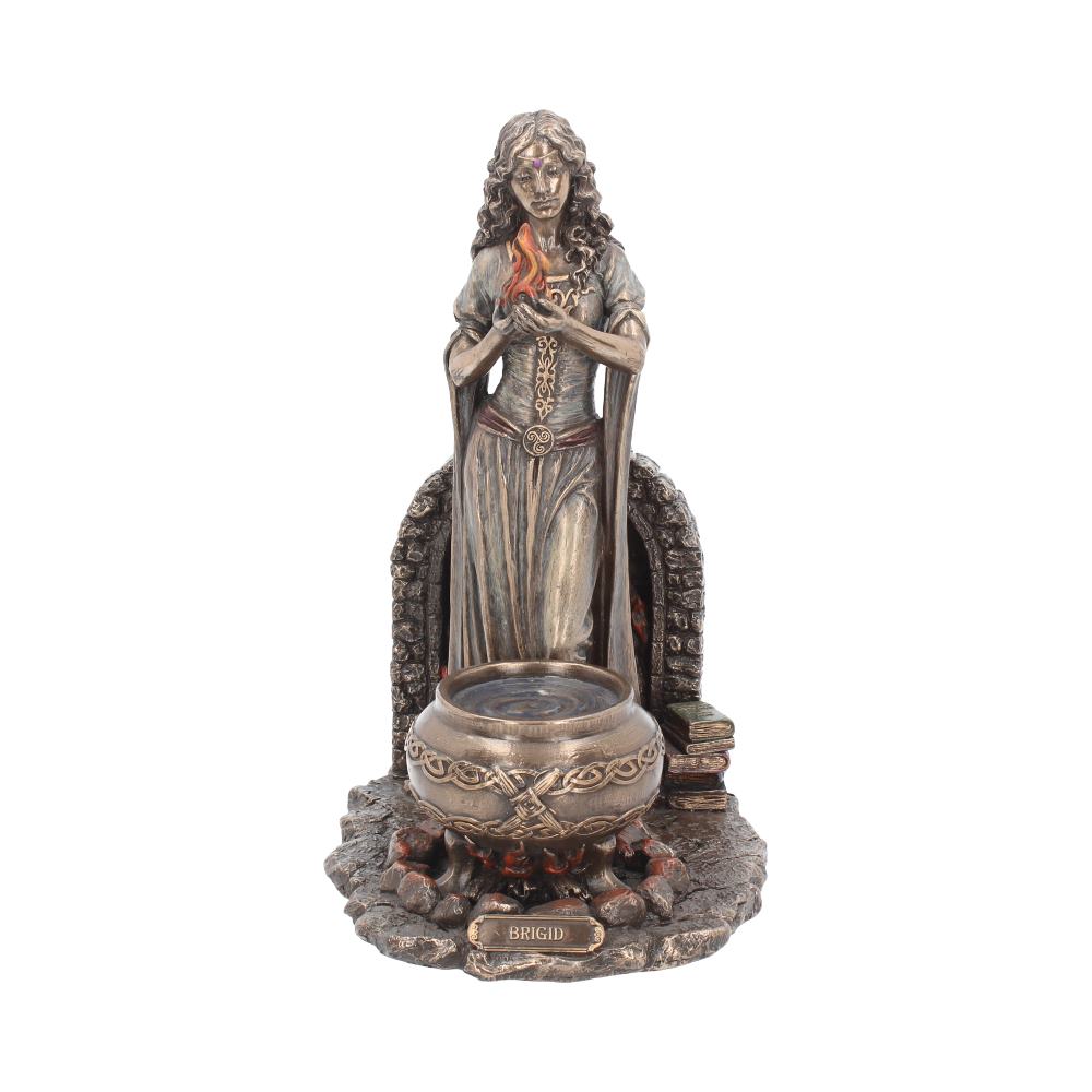 Brigid Irish Goddess Bronze Figurine 24.5cm 1