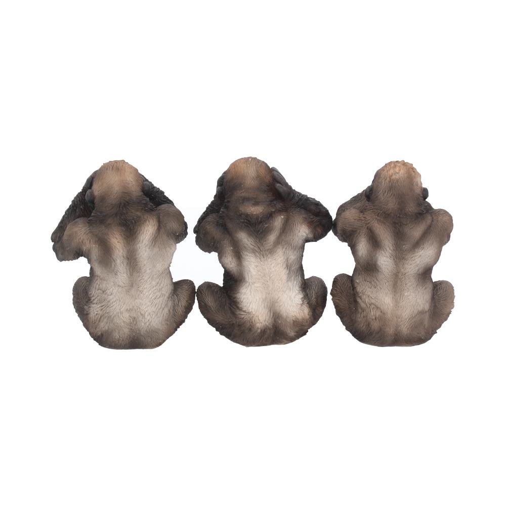 Three Wise Gorillas Figurine Gorilla Ornaments 13cm 4