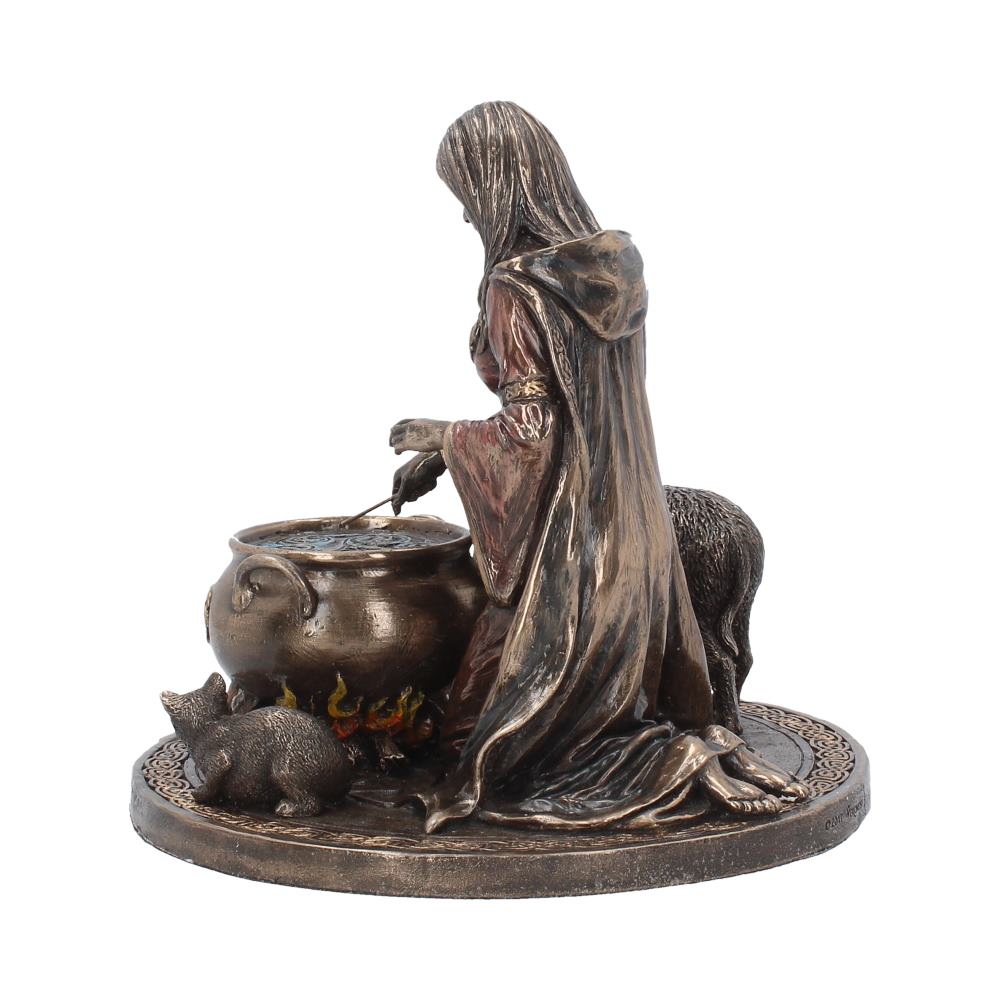 Bronze Welsh Goddess Ceridwen Figurine 17cm 3