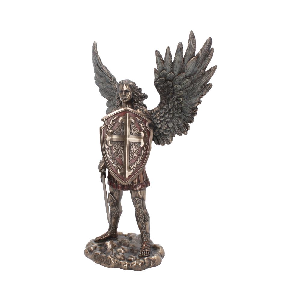 Saint Michael the Archangel Figurine Angel Ornament 35.5cm Polyresin Statue