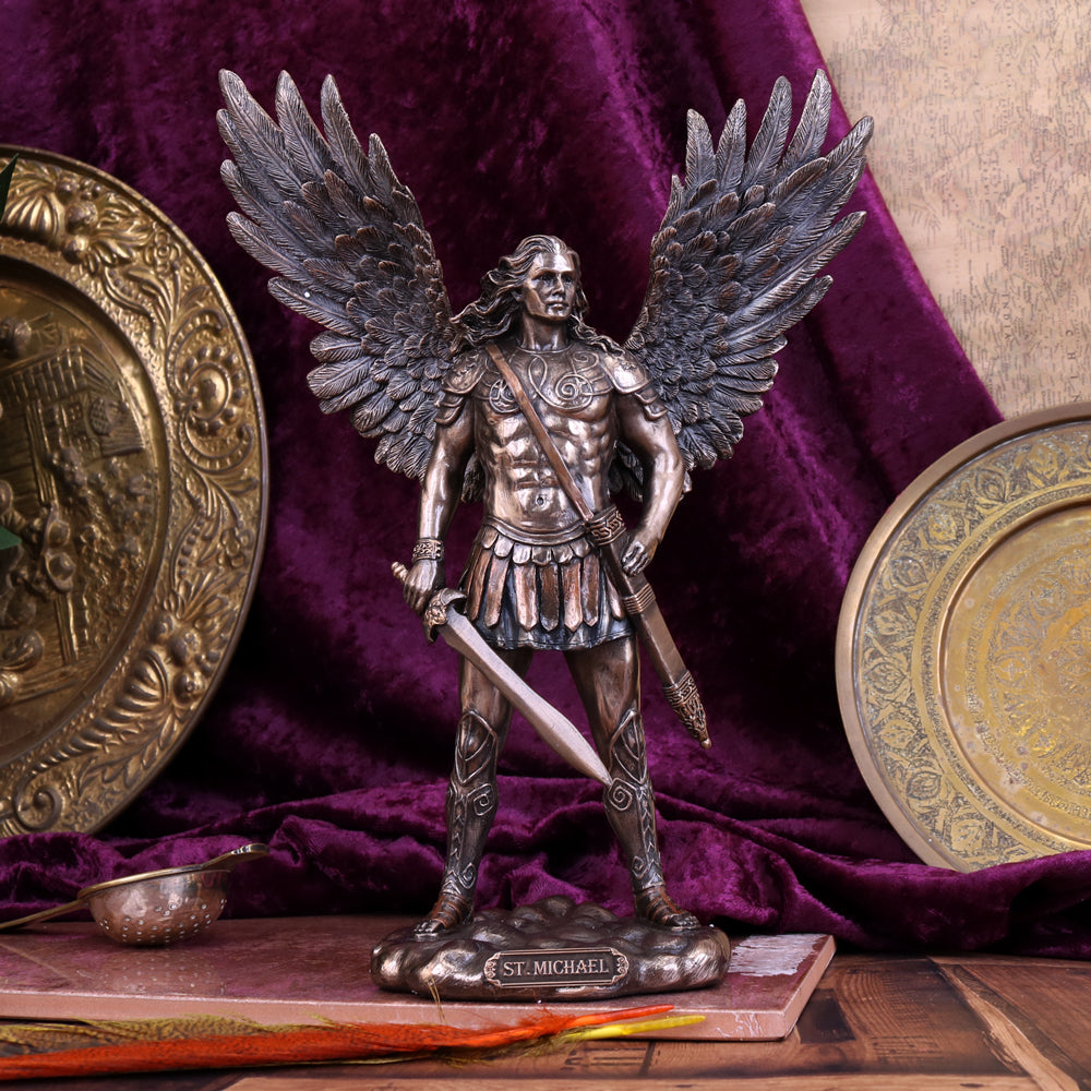 Saint Michael Divine Archangel Figurine 27.5cm 5