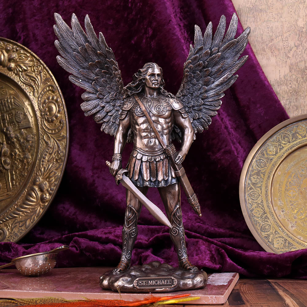 Saint Michael Divine Archangel Figurine 27.5cm 6