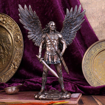 Saint Michael Divine Archangel Figurine 27.5cm 6
