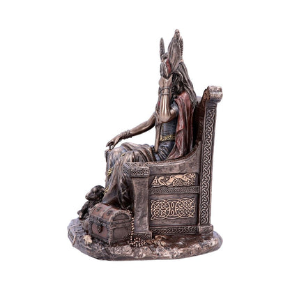 Bronze Frigga Goddess of Wisdom Norse Leader Ornament 19cm 2