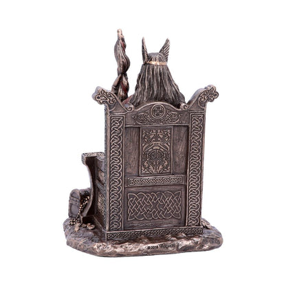 Bronze Frigga Goddess of Wisdom Norse Leader Ornament 19cm 3