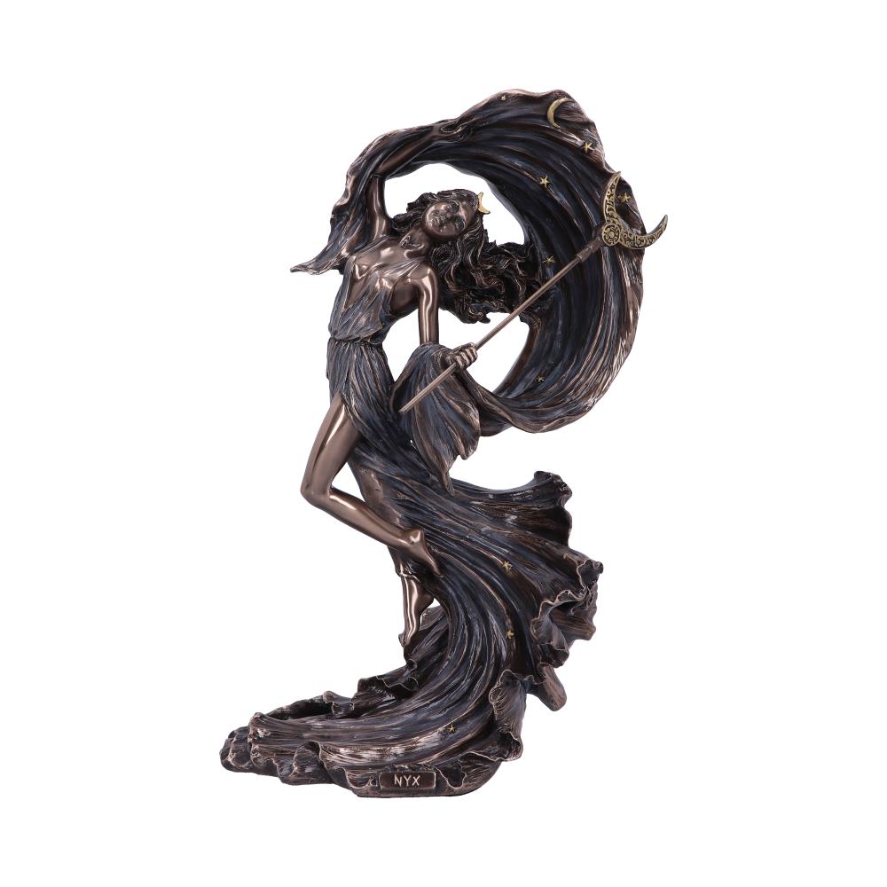 Bronze Nyx Greek Goddess of the Night Starry Sky Figurine 27.5cm 1