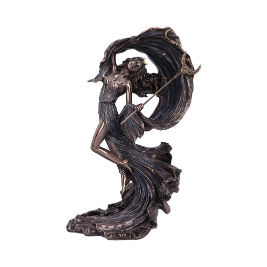 Bronze Nyx Greek Goddess of the Night Starry Sky Figurine 27.5cm 1