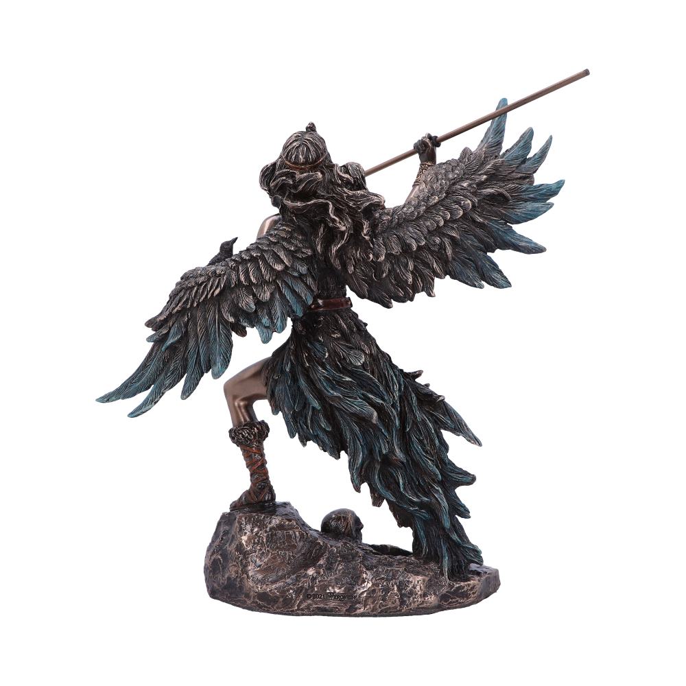 Morrigan Celtic Phantom Queen Bronze Figurine 22cm 3