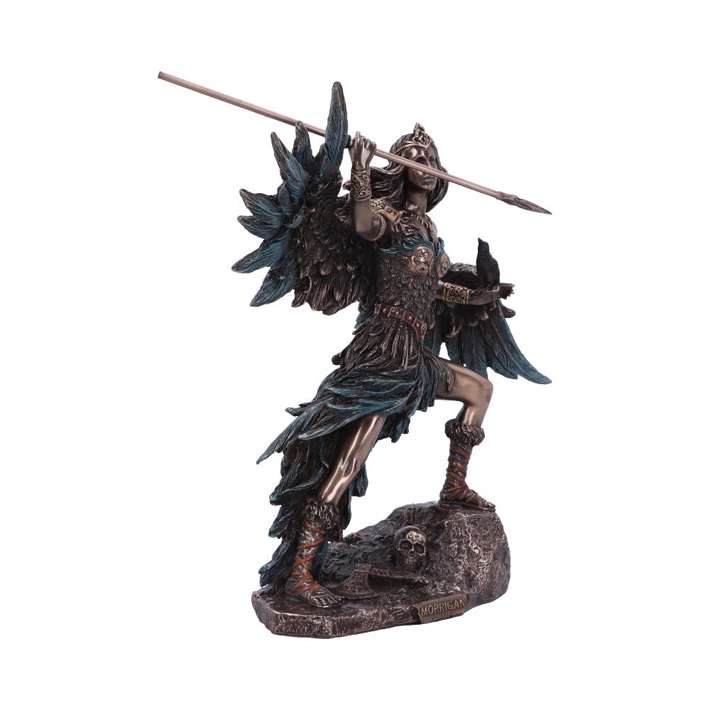 Morrigan Celtic Phantom Queen Bronze Figurine 22cm 4