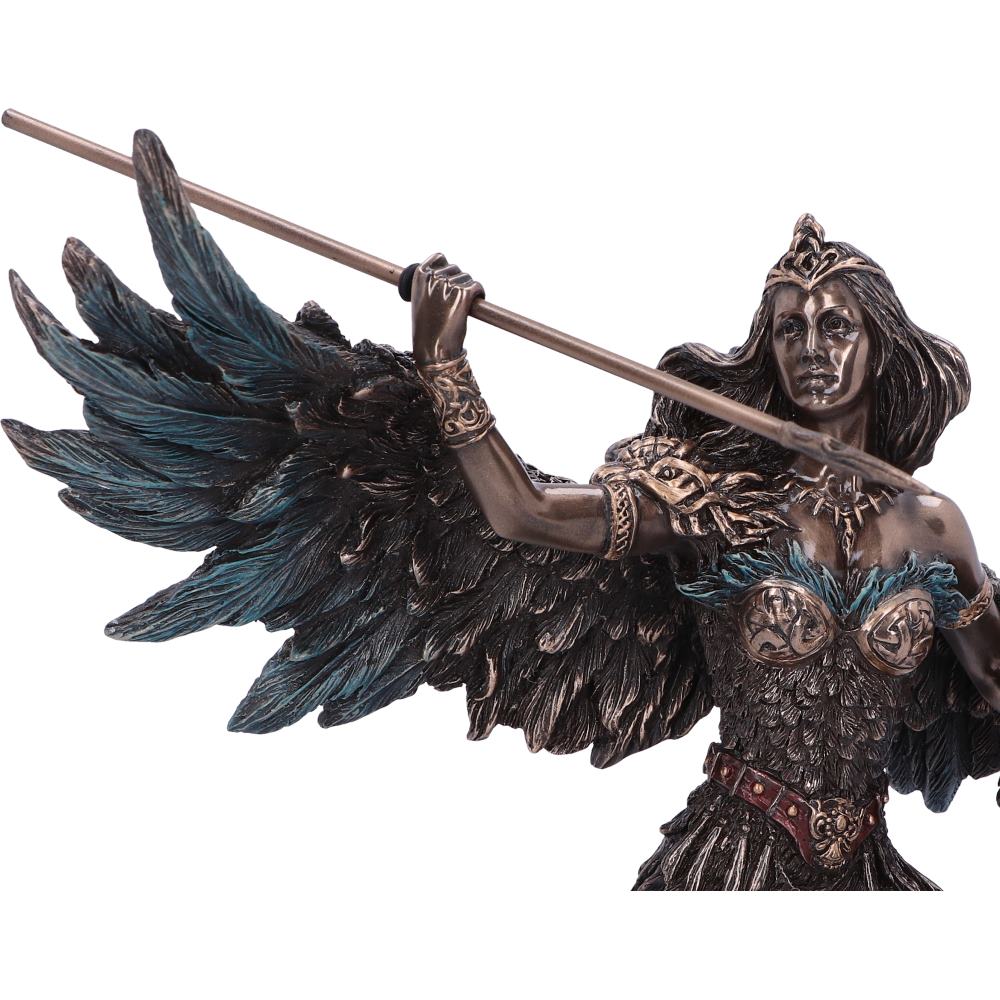 Morrigan Celtic Phantom Queen Bronze Figurine 22cm 5