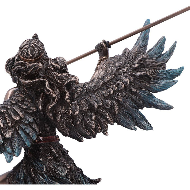 Morrigan Celtic Phantom Queen Bronze Figurine 22cm 6