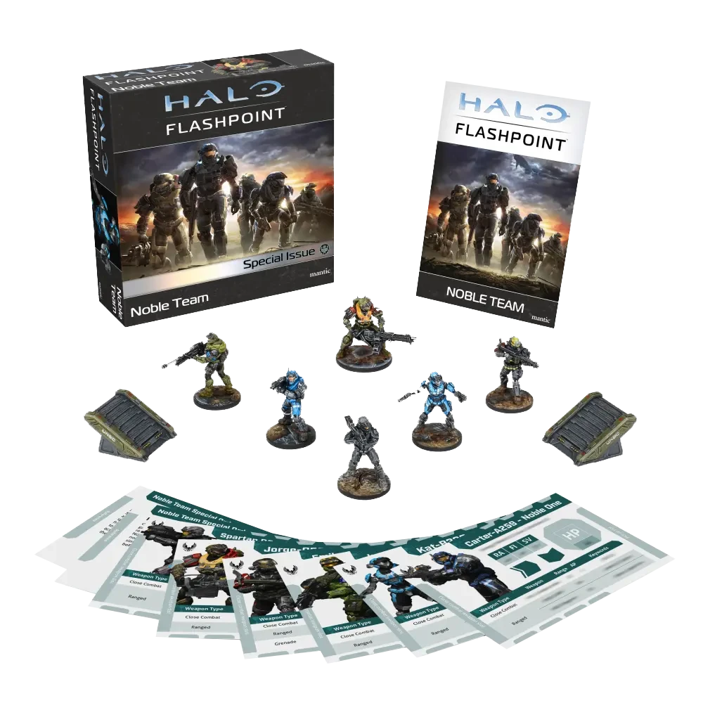 Halo Flashpoint Noble Team Board Game Expansion