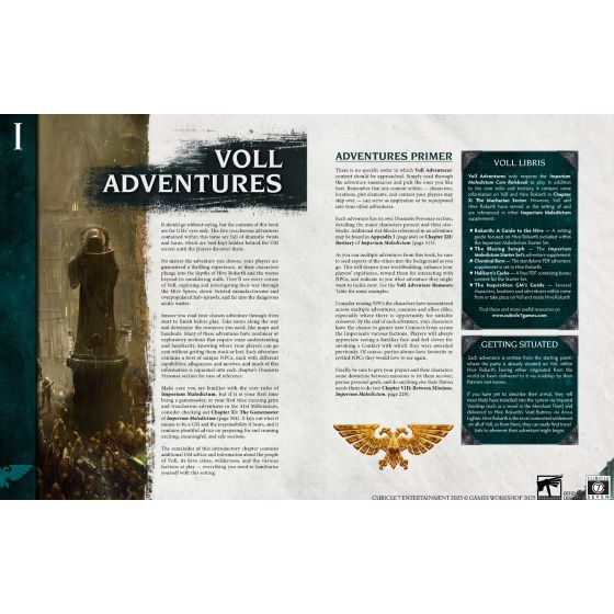 Imperium Maledictum Voll Adventures Roleplaying Game Supplement