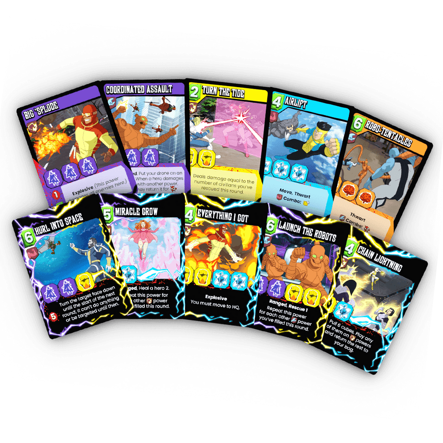 Invincible Hero Building Board Game