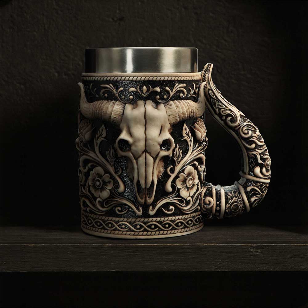 Wild West Tankard 17cm Drinking Mug 7