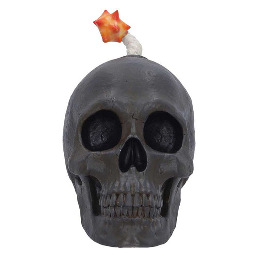 Mind Blown Skull Figurine 14.7cm 2