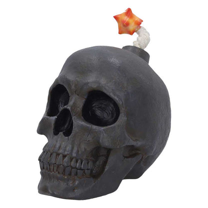 Mind Blown Skull Figurine 14.7cm 4