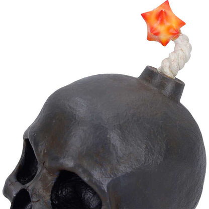 Mind Blown Skull Figurine 14.7cm 6
