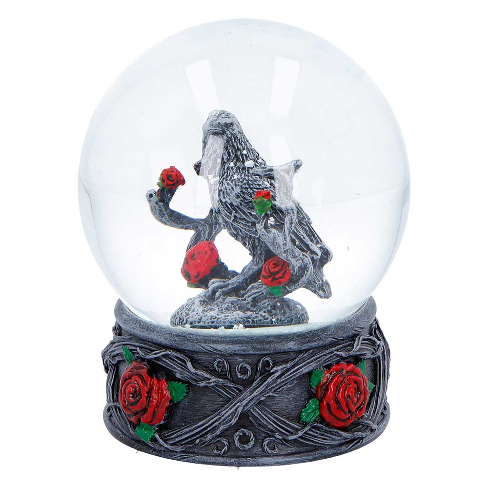 Twilight Bloom Snow Globe 12.5cm 2