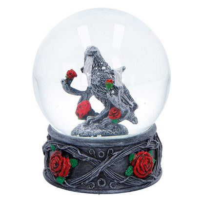 Twilight Bloom Snow Globe 12.5cm 2