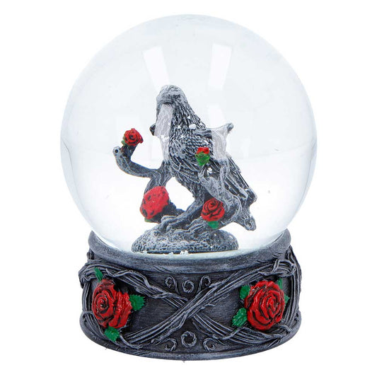 Twilight Bloom Snow Globe 12.5cm 2
