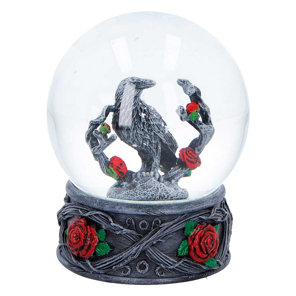 Twilight Bloom Snow Globe 12.5cm 4