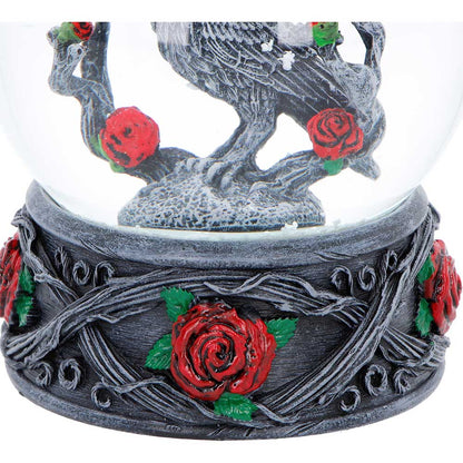 Twilight Bloom Snow Globe 12.5cm 5