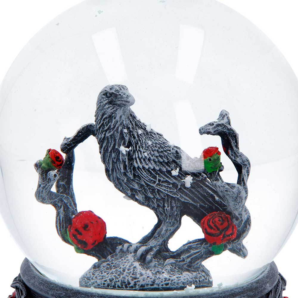 Twilight Bloom Snow Globe 12.5cm 6