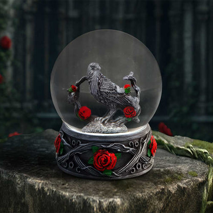 Twilight Bloom Snow Globe 12.5cm 7