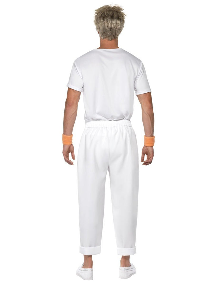 Made In 80s Costume Adult White Top Trousers