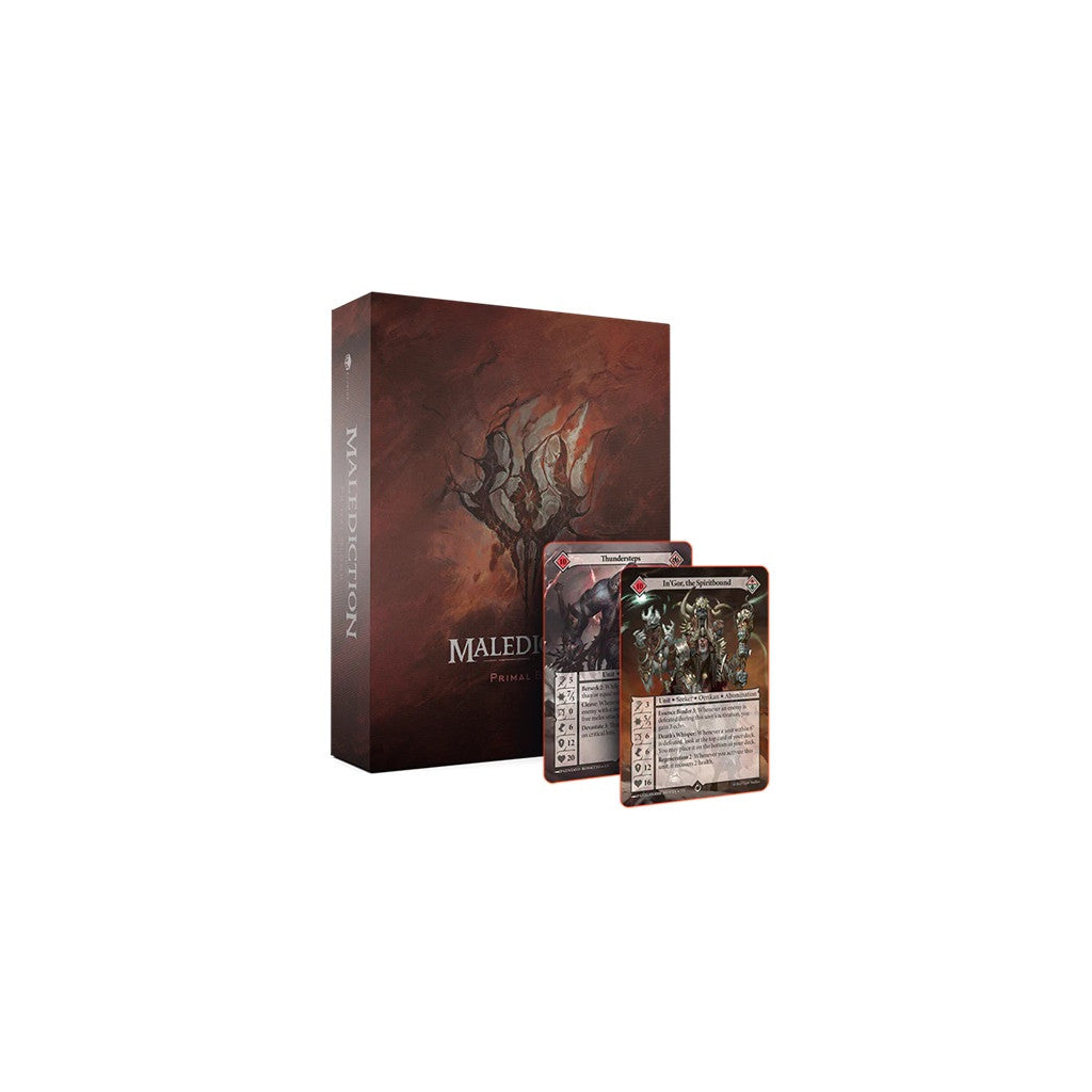 Malediction Primal Blood Faction Box Standard Board Game Expansion