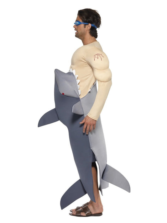 Man Eating Shark Costume for Adults 2