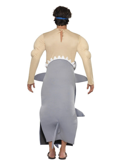 Man Eating Shark Costume for Adults 3