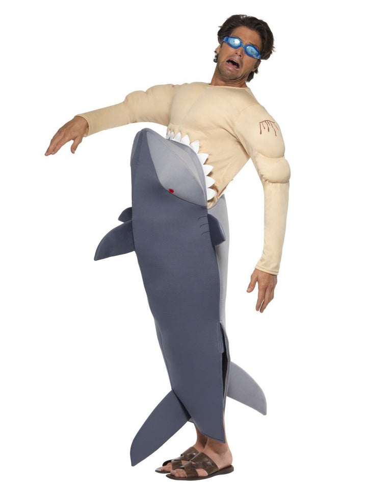 Man Eating Shark Costume for Adults