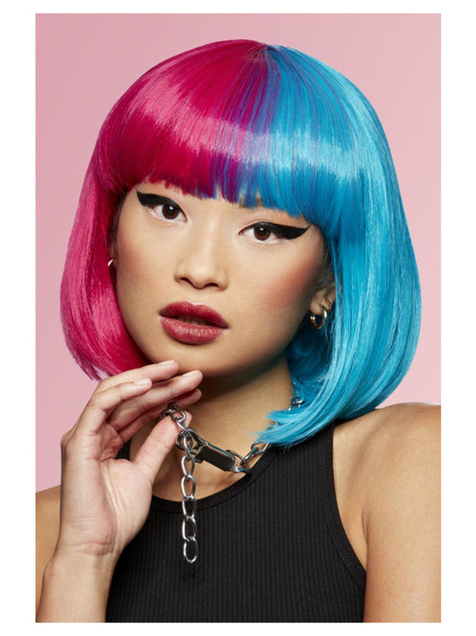 Manic Panic Blue Valentine Glam Doll Wig 2