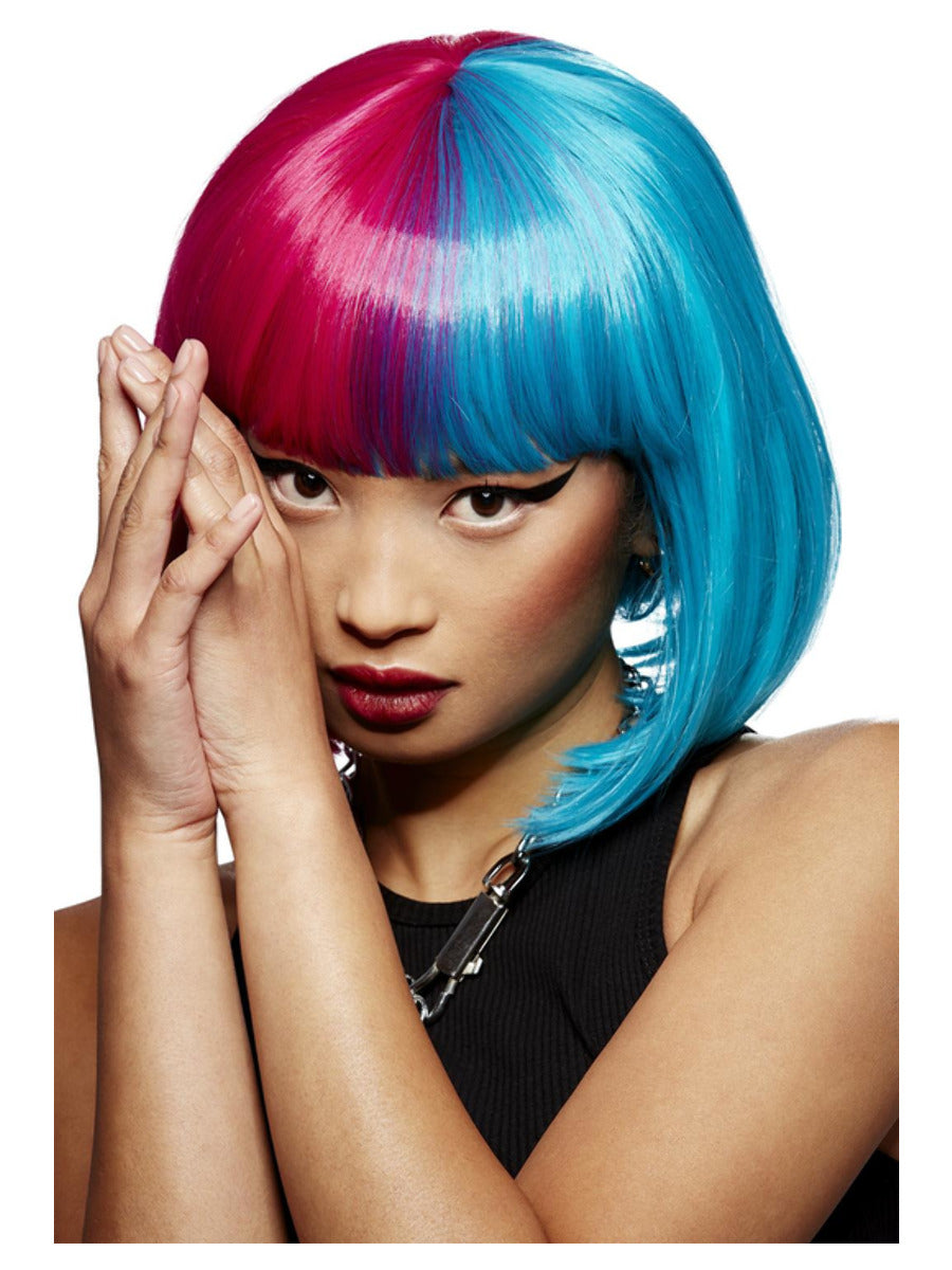 Manic Panic Blue Valentine Glam Doll Wig 4